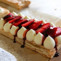 Strawberry Balsamic Millefeuille
